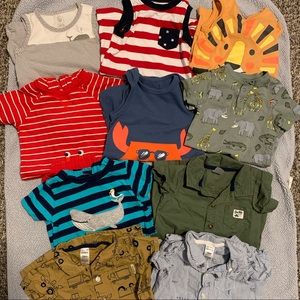 Bundle of 10 rompers